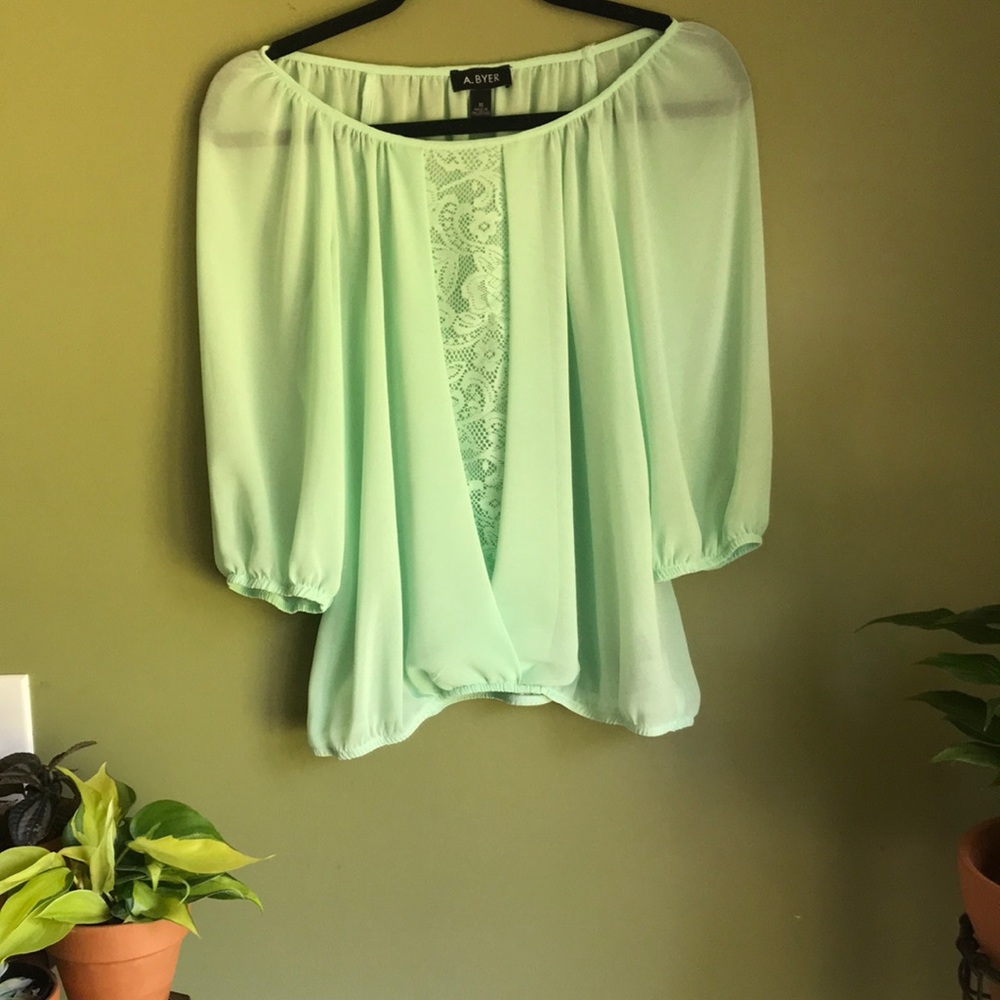 A. Byer Sheer Top